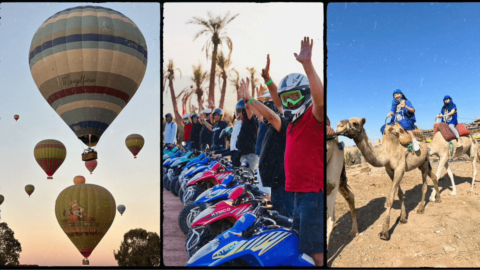 Hot Air Balloon + Quad + Camel Adventure